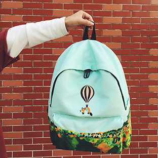 Рюкзак «Воздушный шар» с лисичкой