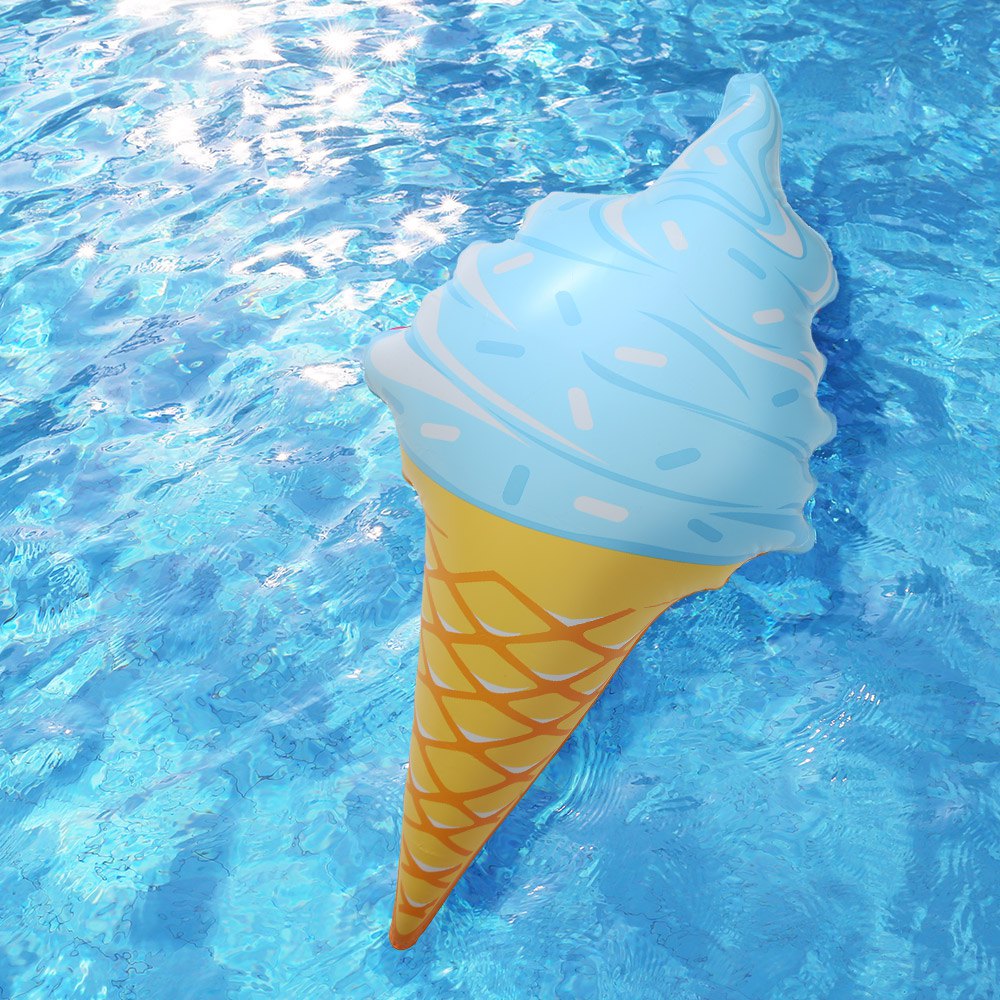 Надувное «Мороженое» голубое