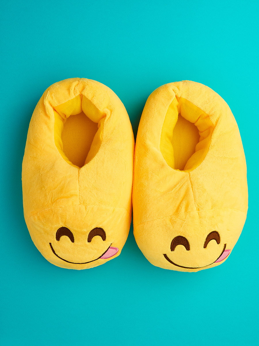 Тапочки Emoji "Happy"
