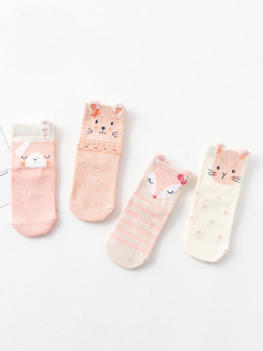 Набор детских носков «Котенок-4», 4 пары