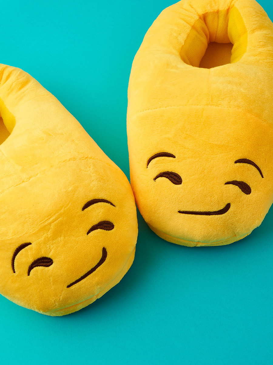 Тапочки Emoji "Smirk"
