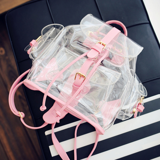 Рюкзак прозрачный «Pink»