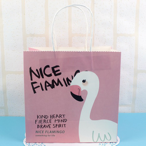 Подарочный пакет «Nice flamingo»