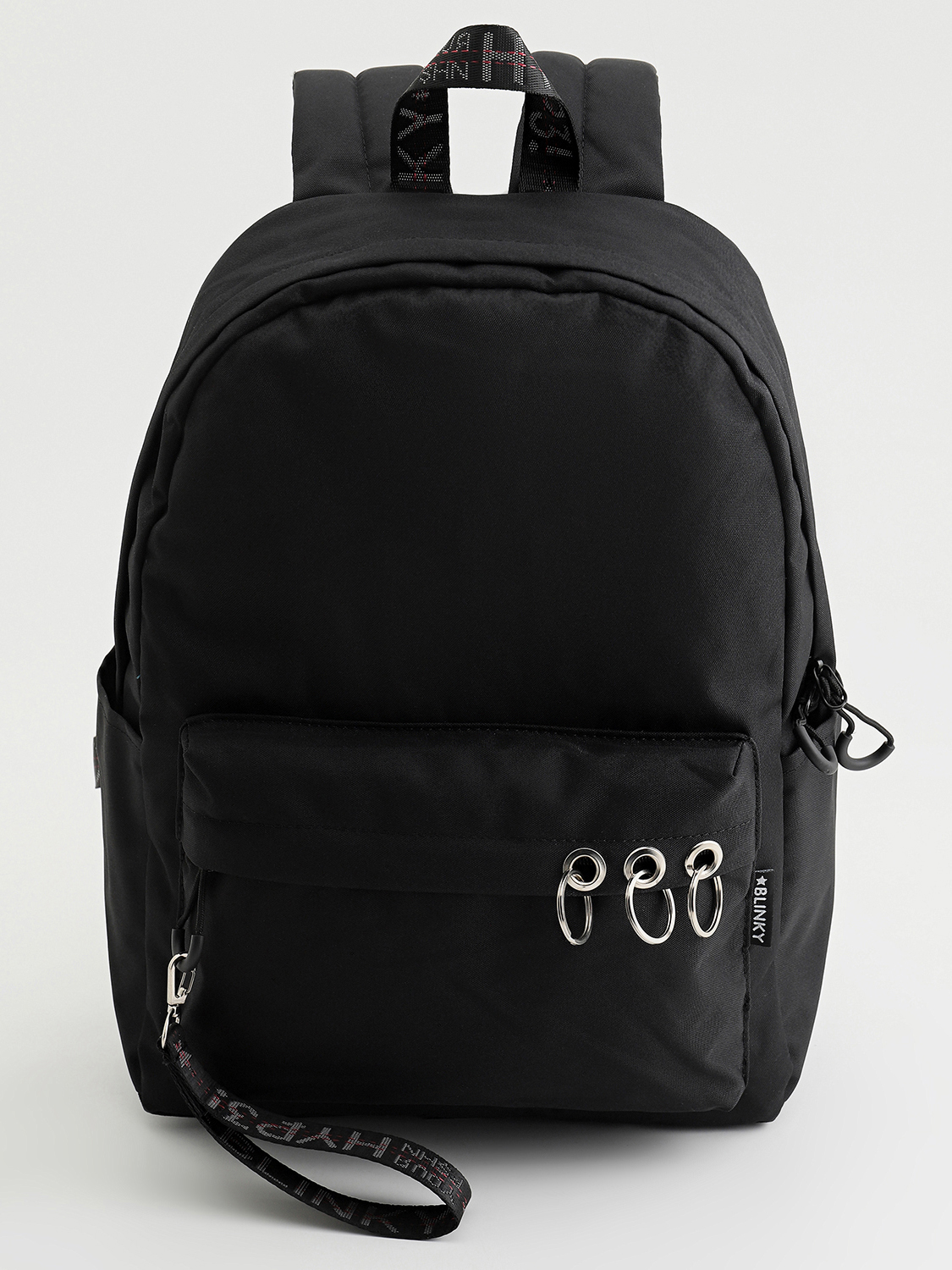 Рюкзак «Кольца» чёрный с чёрным