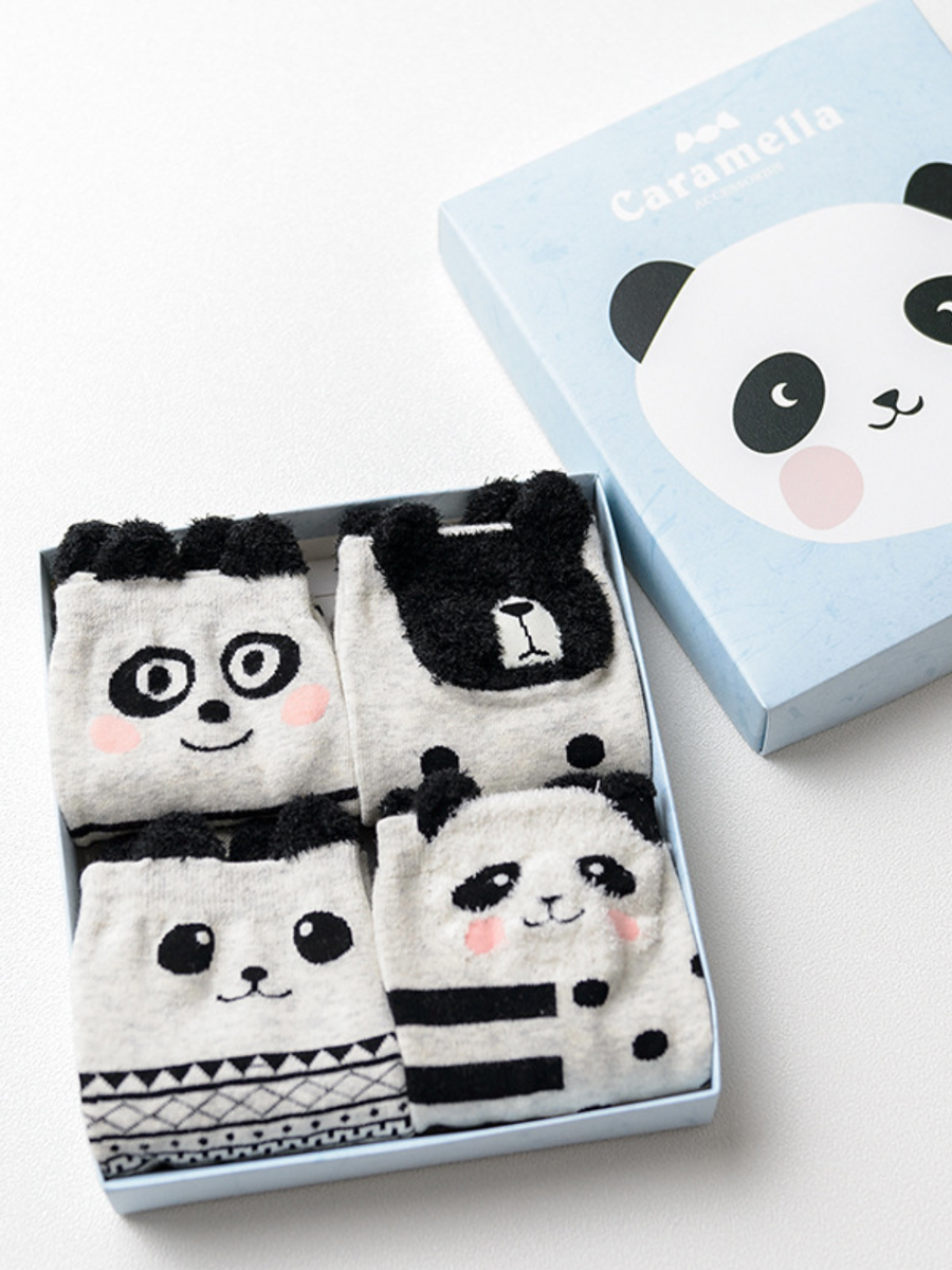 Набор детских носков «Панда-2», 4 пары