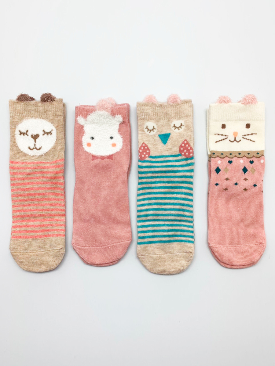 Набор детских носков «Собачка-3», 4 пары