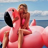 Плавательный матрас «Фламинго»