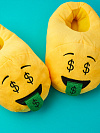 Тапочки Emoji "Dollars"