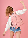 Рюкзак «Молодёжный» розовый