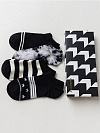 Набор мужских носков «Черно-белые-2», 4 пары
