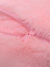 Подушка с пледом «Хомяк» розовый