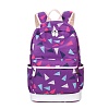 Рюкзак «Треугольники» фиолетовый