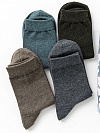 Набор мужских носков «Камуфляж-3» голубой, 4 пары