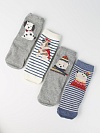 Набор детских носков «Зимний мишка», 4 пары