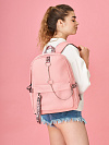Рюкзак «Молодёжный» розовый